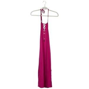 RACHEL PALLY Siren Dress Lover Hot Pink Size Medium NWT New Halter Mini Sexy